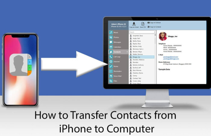 How to Backup iPhone Contacts to PC